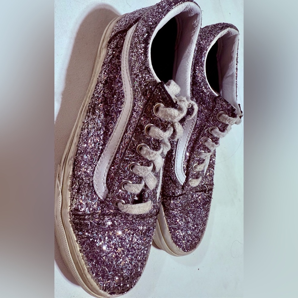 Vans Glitter Shoes Low Women’s Size-7.0 Men’s Size-5.5